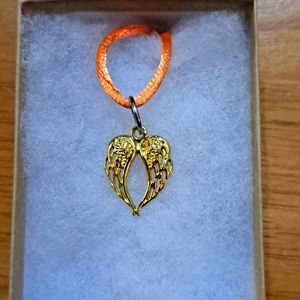 Gold Angel Wings Necklace